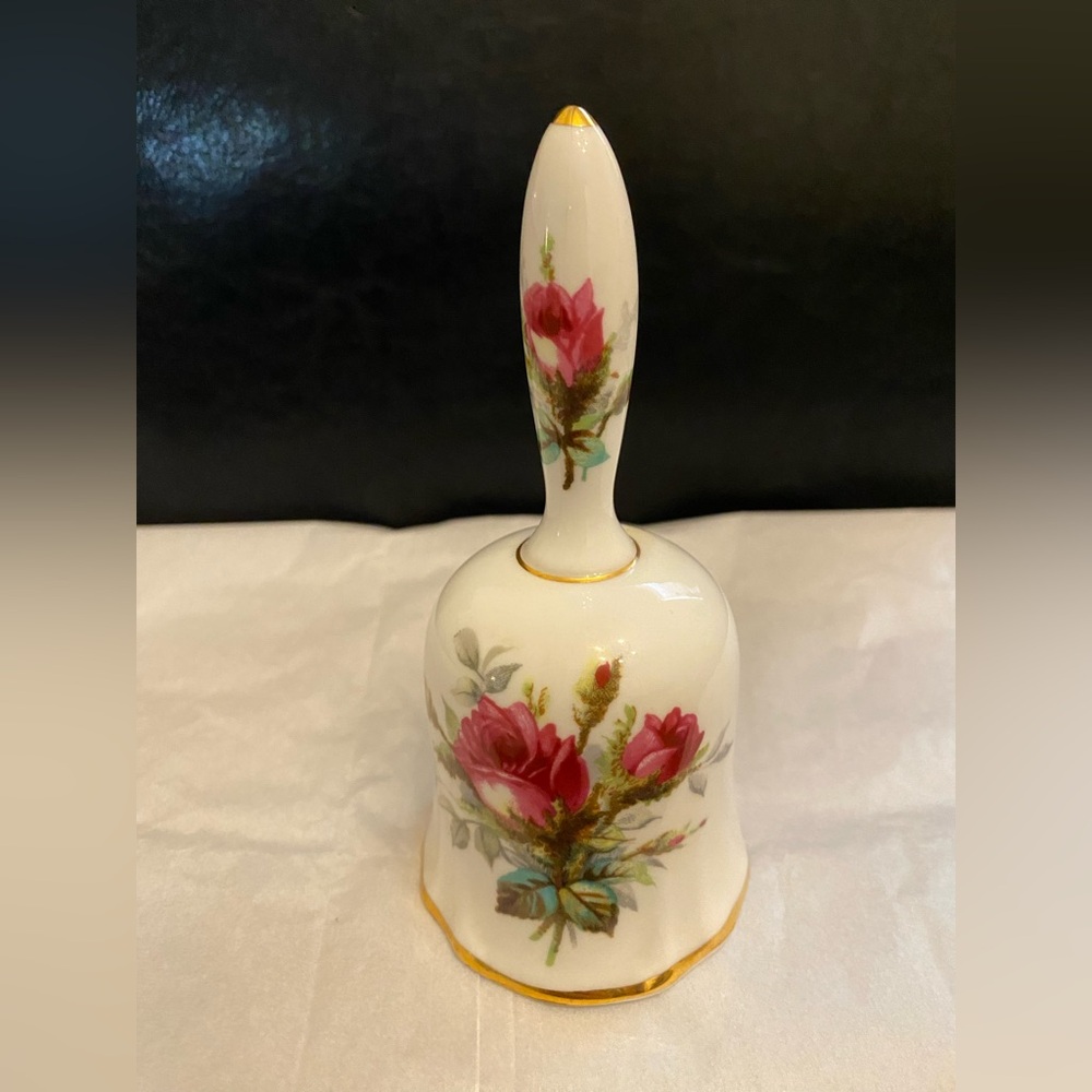 Vintage Hammersley Grandmothers Rose Bone China Dinner Bell